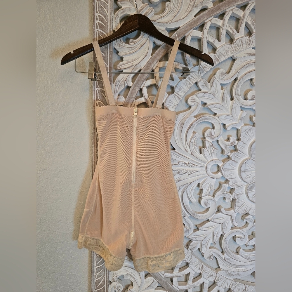 Colombian Women's Shapewear Tummy Control Compression Beige S